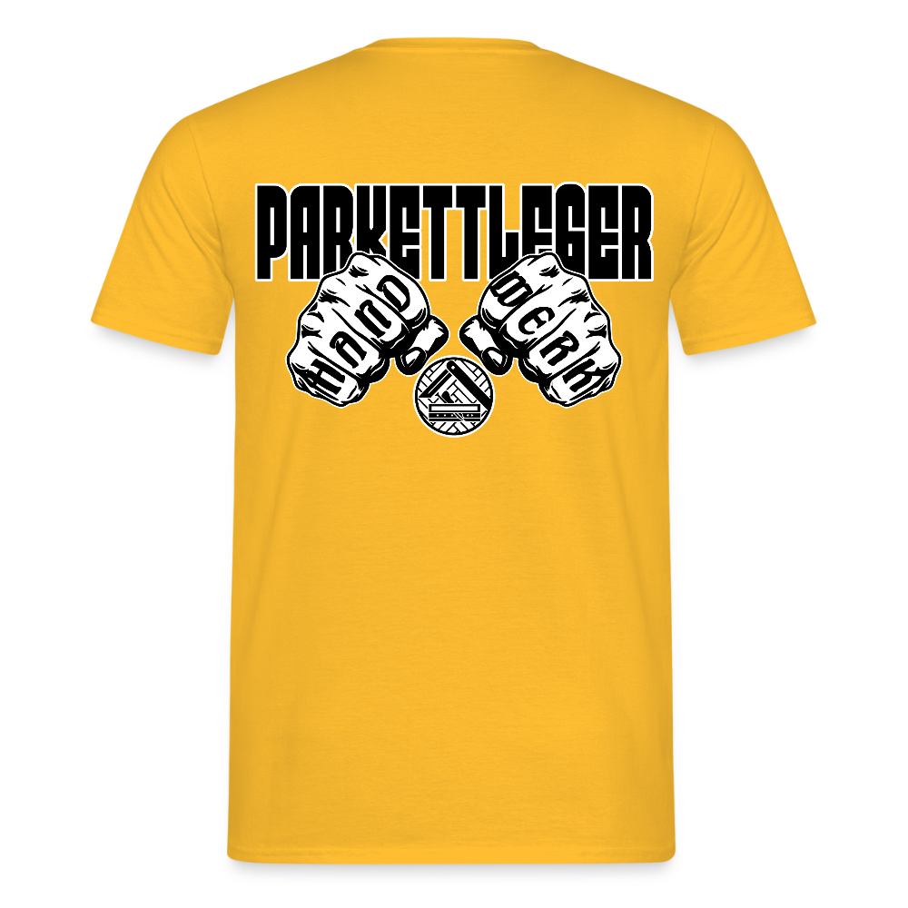 Unisex T-Shirt "Parkettleger" Gelb Männer T-Shirt
