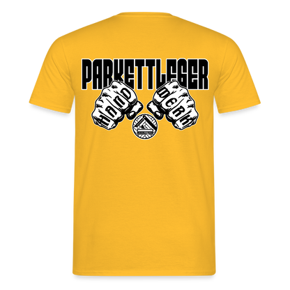 Unisex T-Shirt "Parkettleger" Gelb Männer T-Shirt