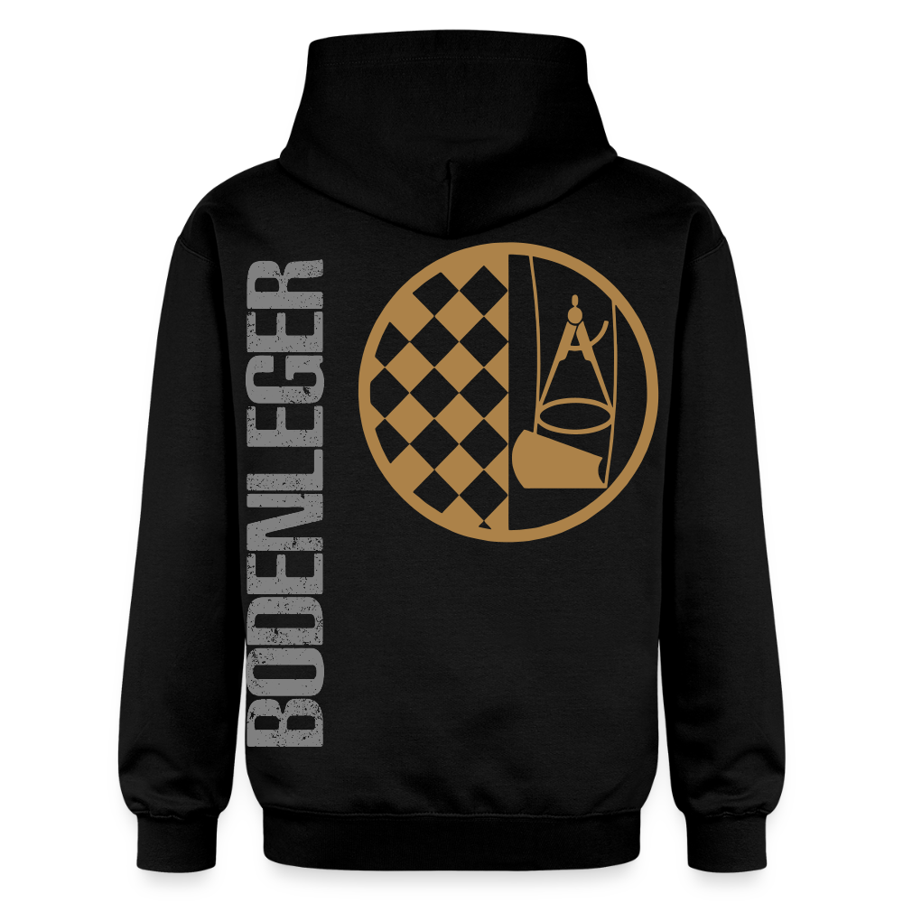 Gildan Unisex Softstyle® "Bodenleger" Schwarz Gildan Unisex Softstyle® Midweight Hoodie