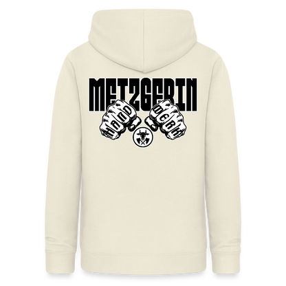 Frauen Hoodie "Metzgerin" (beidseitig beruckt) Vanille-Milchshake Frauen Hoodie