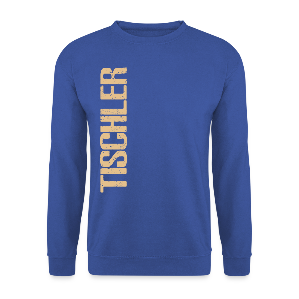 Unisex Pullover "Tischler" Royalblau Unisex Pullover
