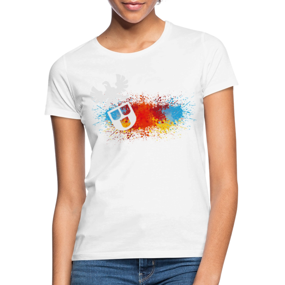 Frauen T-Shirt "Splash-Maler" Frauen T-Shirt