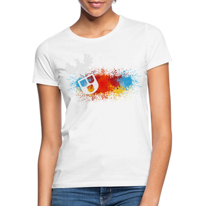 Frauen T-Shirt "Splash-Maler" Frauen T-Shirt