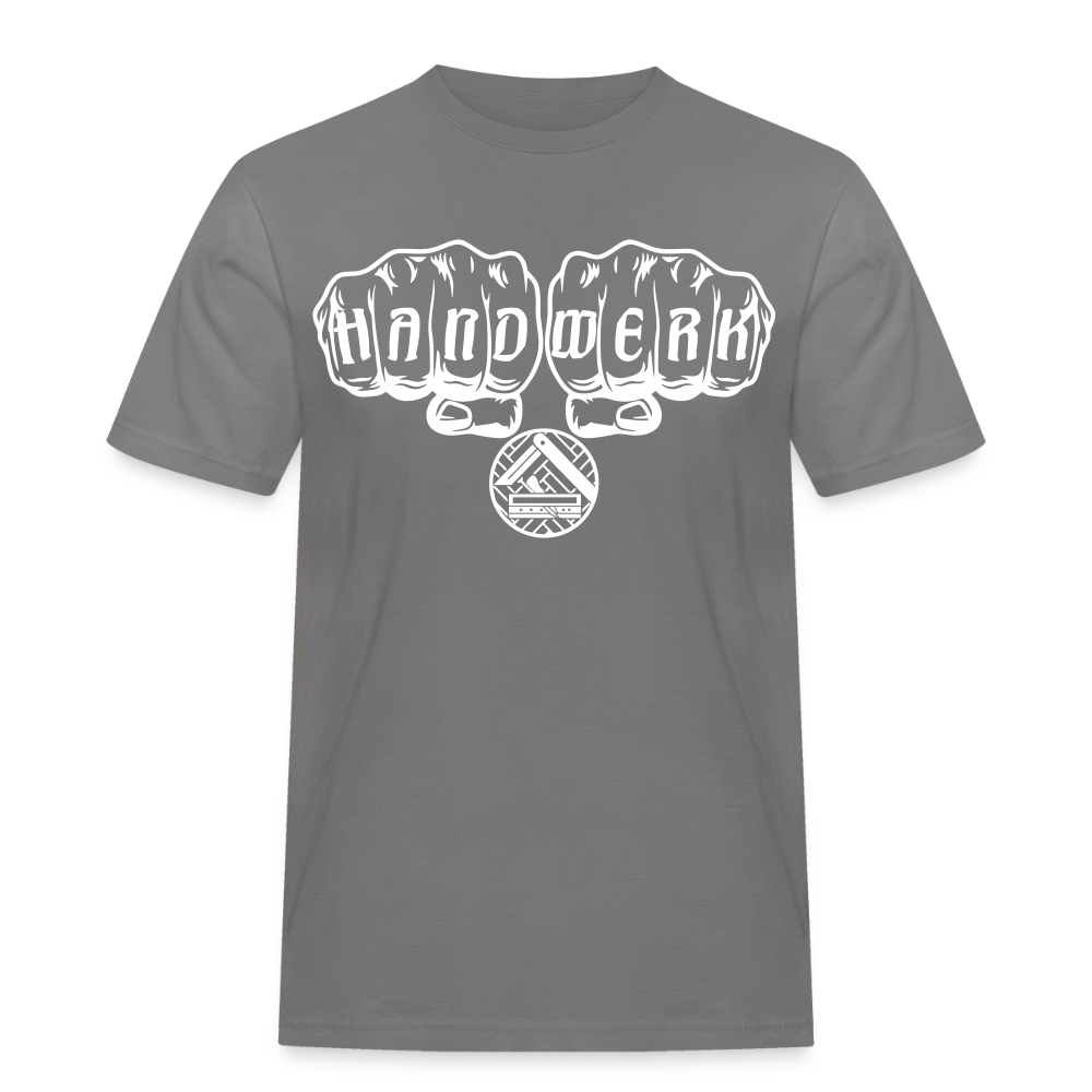 Männer Workwear T-Shirt "Parkettleger" Grau Männer Workwear T-Shirt