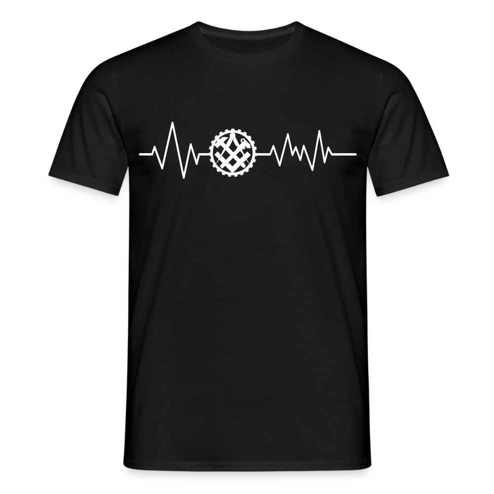 Unisex T-Shirt "Mechaniker" Schwarz Männer T-Shirt
