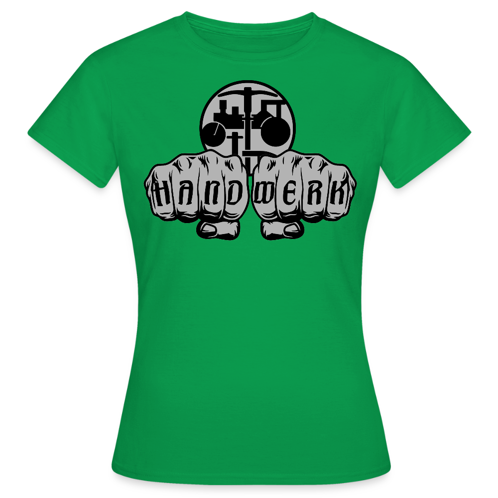 Frauen T-Shirt "Strassenbauer" Kelly Green Frauen T-Shirt