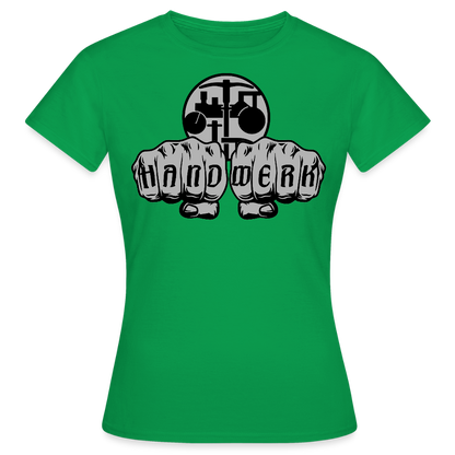 Frauen T-Shirt "Strassenbauer" Kelly Green Frauen T-Shirt