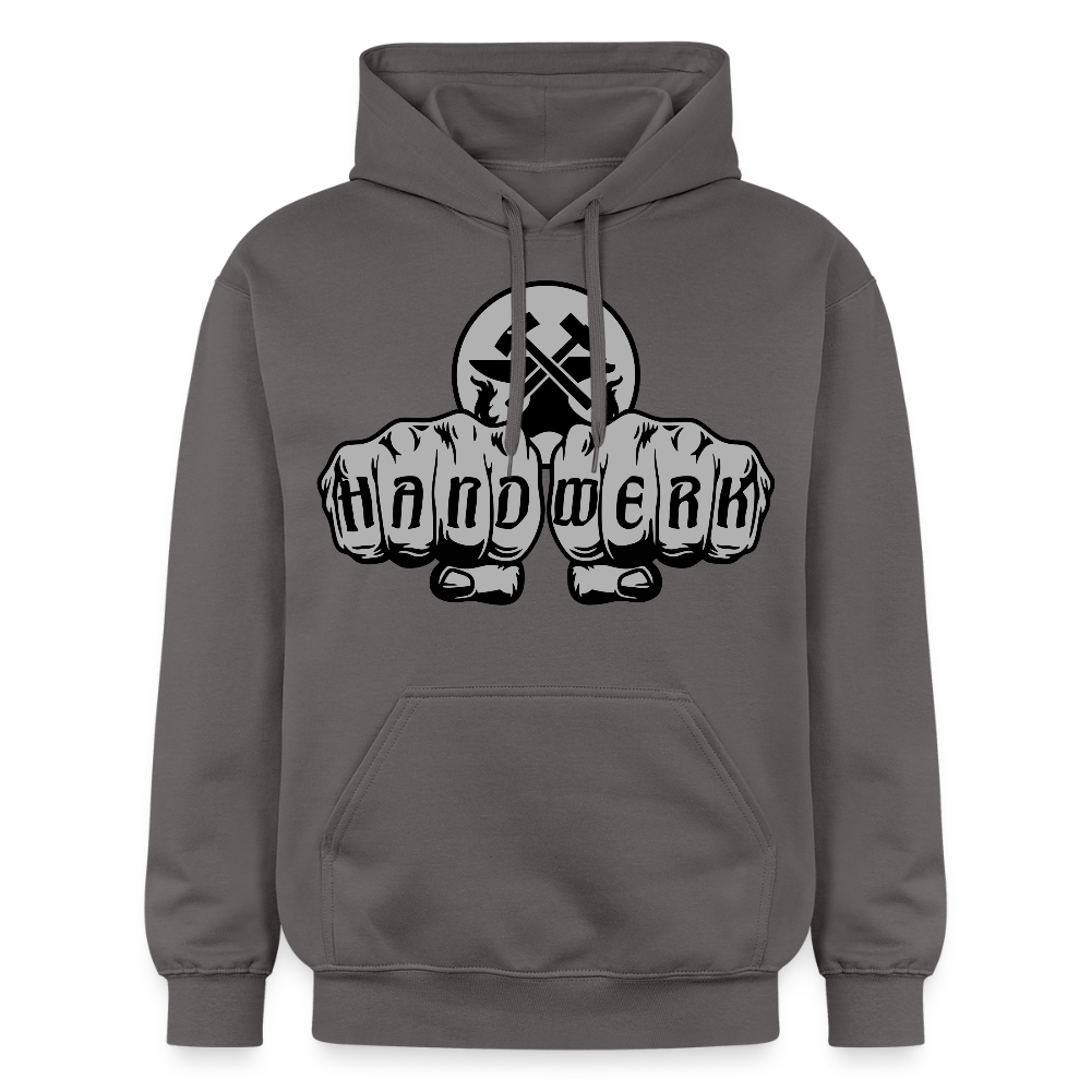 Gildan Unisex Softstyle® "Metallbauer" Dunkelgrau Gildan Unisex Softstyle® Midweight Hoodie