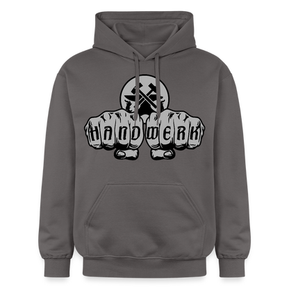 Gildan Unisex Softstyle® "Metallbauer" Dunkelgrau Gildan Unisex Softstyle® Midweight Hoodie