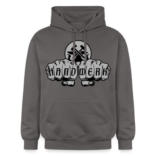 Gildan Unisex Softstyle® "Metallbauer" Dunkelgrau Gildan Unisex Softstyle® Midweight Hoodie