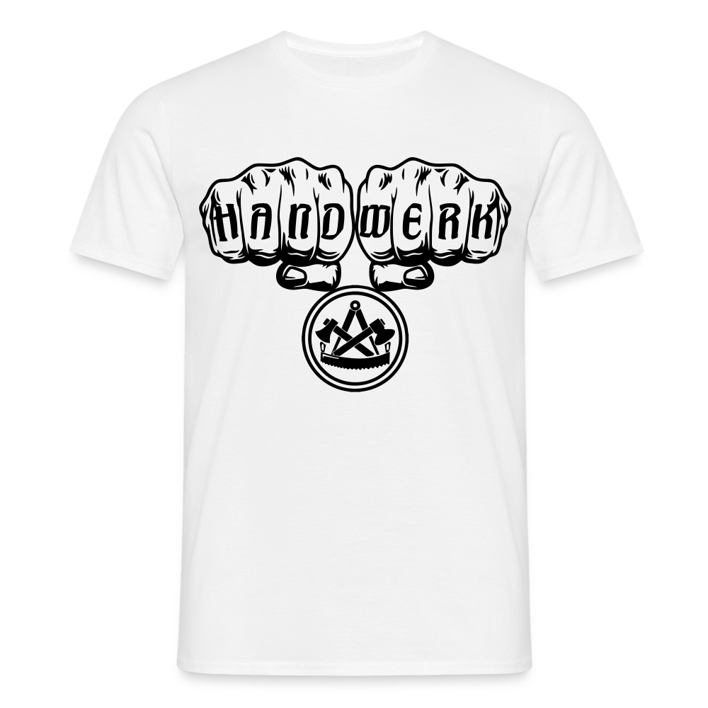 Unisex T-Shirt "Zimmermann" Weiß Männer T-Shirt