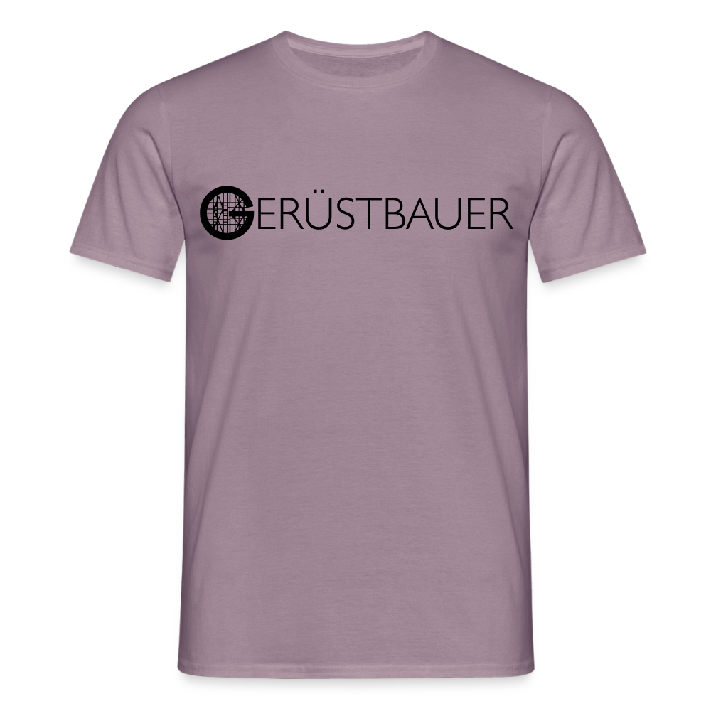 Unisex T-Shirt "Gerüstbauer" - Lilagrau 