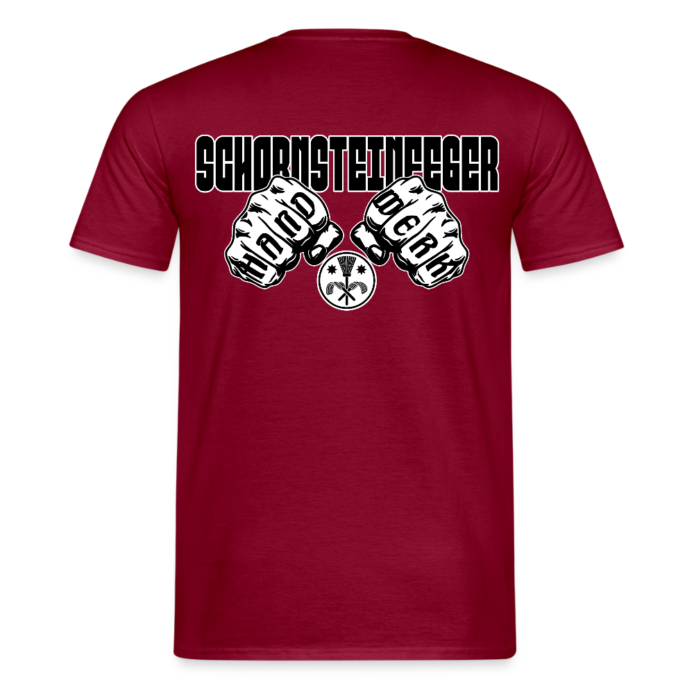 Unisex T-Shirt "Schornsteinfeger" Ziegelrot Männer T-Shirt