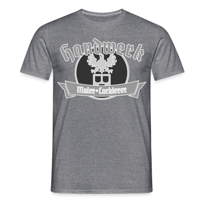 Unisex T-Shirt "Maler/Lackierer" Graphit meliert Männer T-Shirt