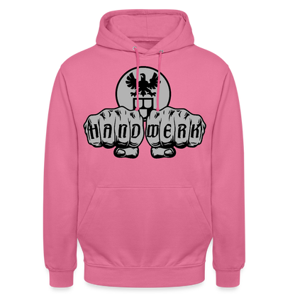 Unisex Hoodie "Maler" Pink Unisex Hoodie