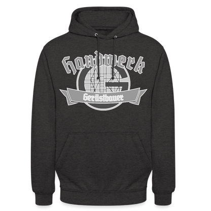 Unisex Hoodie "Gerüstbauer" Anthrazit Unisex Hoodie