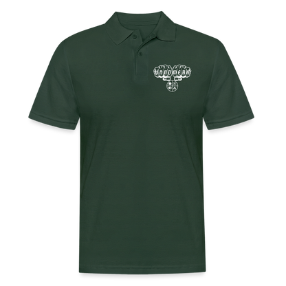 Männer Poloshirt "Isolierer" Tannengrün Männer Poloshirt