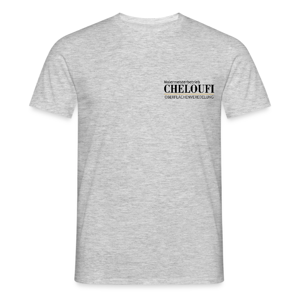 Unisex T-Shirt "Cheloufi" ohne Social Männer T-Shirt
