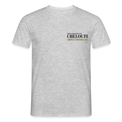 Unisex T-Shirt "Cheloufi" ohne Social Männer T-Shirt