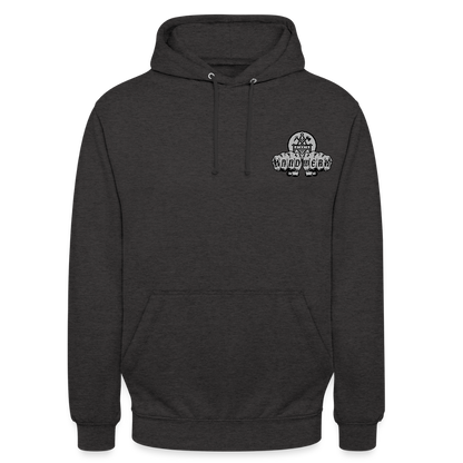 Unisex Standard Hoodie "Betonbauer" beidseitig bedruckt Anthrazit Unisex Hoodie