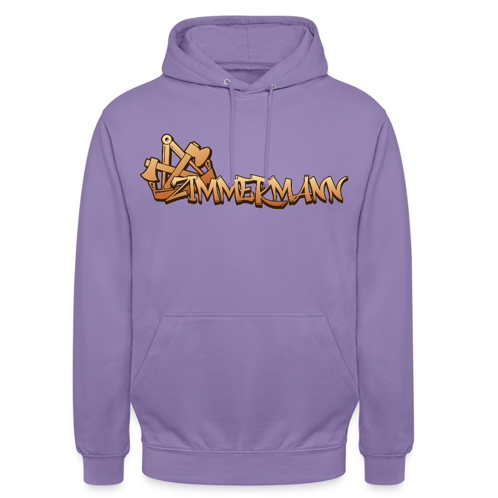 Unisex Hoodie "Zimmermann" Lavendel Unisex Hoodie