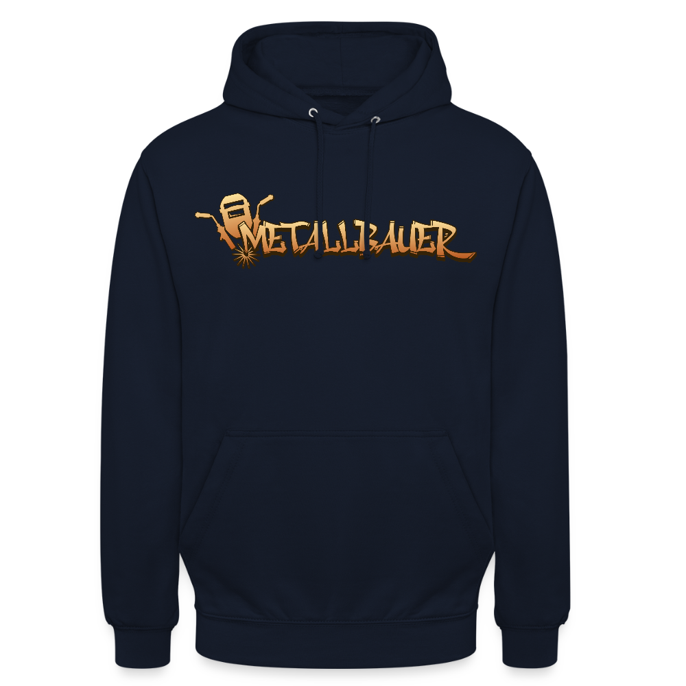 Unisex Hoodie"Metallbauer" Navy Unisex Hoodie