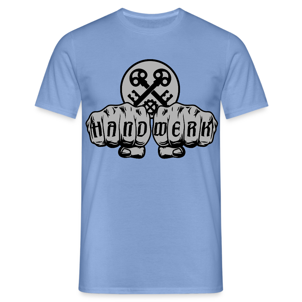 Unisex T-Shirt "Schlosser" carolina blue Männer T-Shirt
