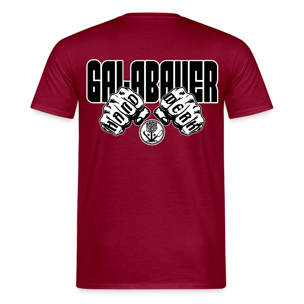 Unisex T-Shirt "GaLaBauer" Ziegelrot Männer T-Shirt