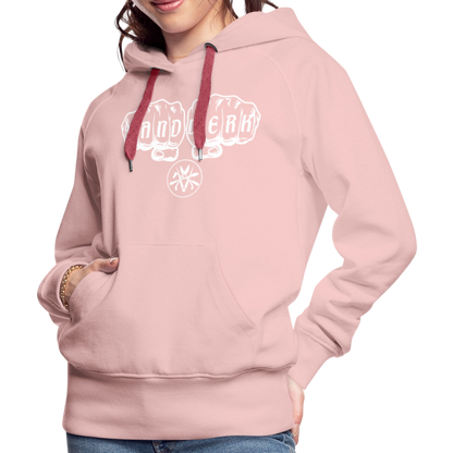 Frauen Premium Hoodie "Spengler" - Kristallrosa