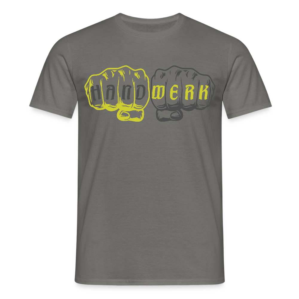 Unisex T-Shirt "Handwerk" Graphit Männer T-Shirt