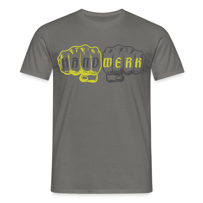 Unisex T-Shirt "Handwerk" Graphit Männer T-Shirt