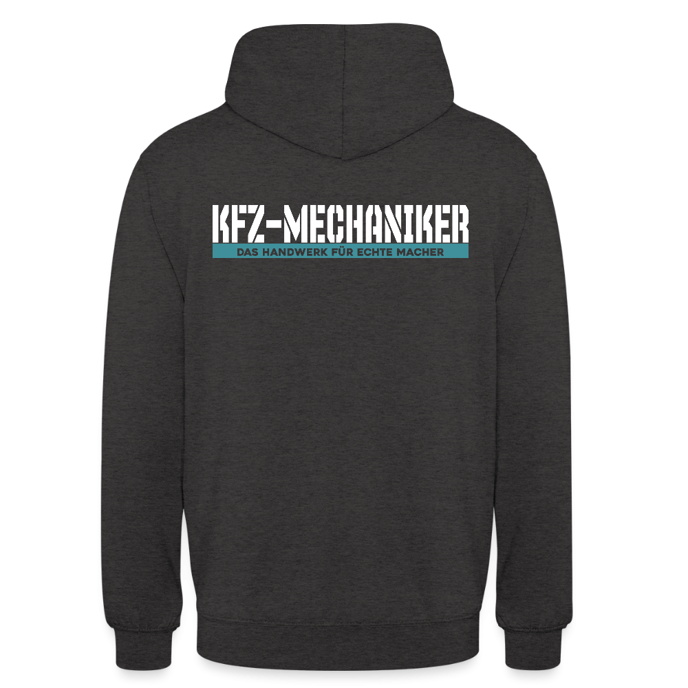 Unisex Hoodie HW-300 | MACHER "KFZ-Mechaniker" Anthrazit Unisex Hoodie {{ color }}