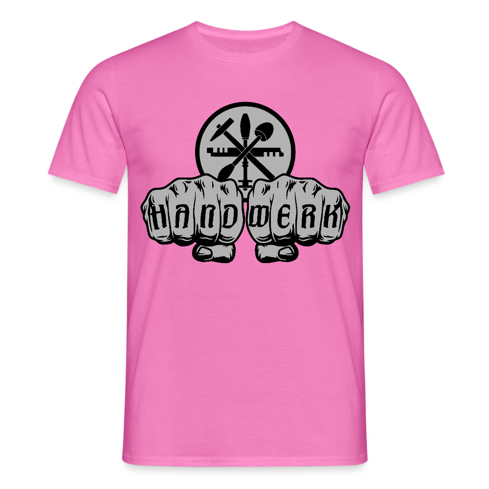 Unisex T-Shirt "Glaser" Pink Männer T-Shirt