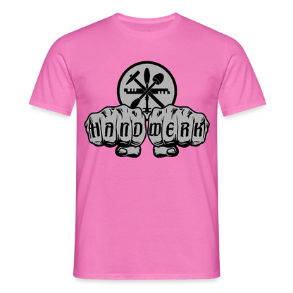 Unisex T-Shirt "Glaser" Pink Männer T-Shirt