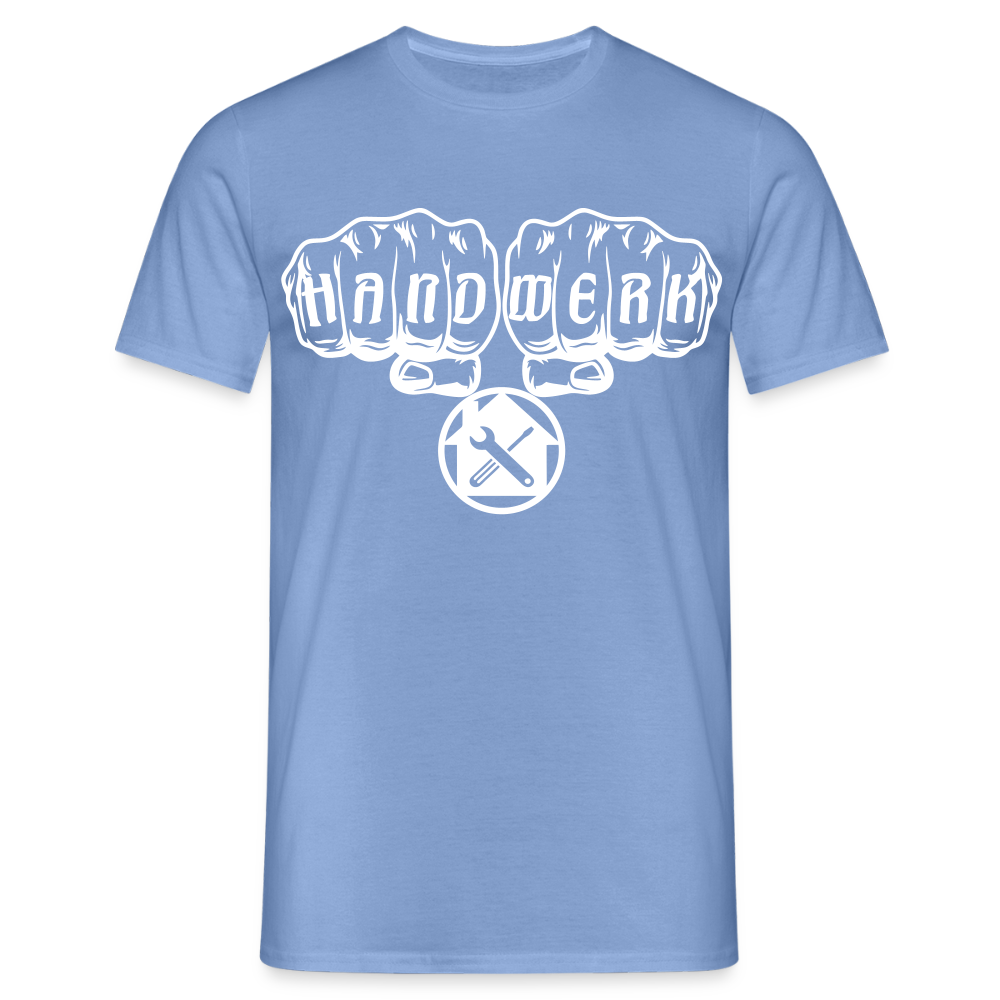 Unisex T-Shirt "Hausmeister" carolina blue Männer T-Shirt