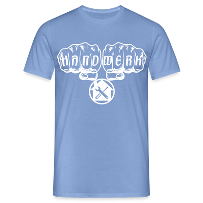 Unisex T-Shirt "Hausmeister" carolina blue Männer T-Shirt
