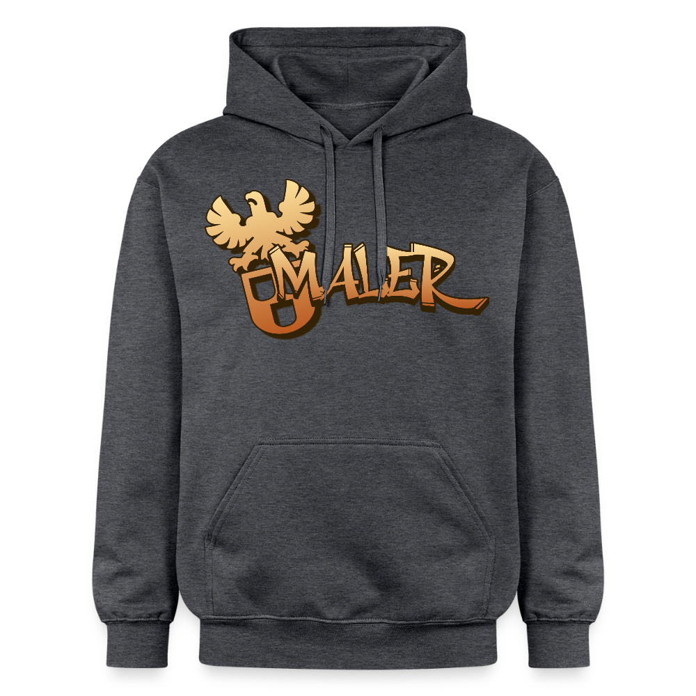 Gildan Unisex Softstyle® "Maler" Dunkelgrau meliert Gildan Unisex Softstyle® Midweight Hoodie