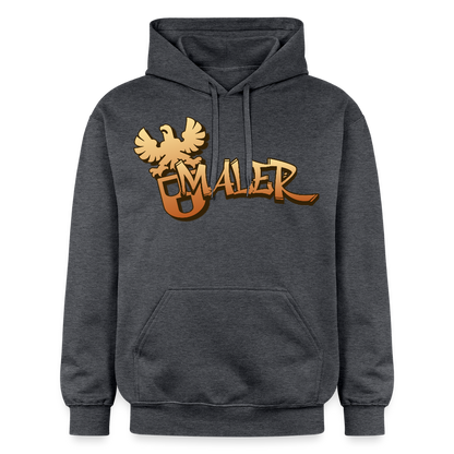 Gildan Unisex Softstyle® "Maler" Dunkelgrau meliert Gildan Unisex Softstyle® Midweight Hoodie
