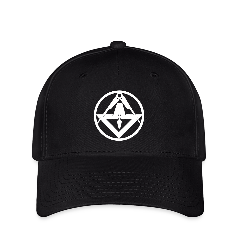 Flexfit Cap "Stuckateur" Schwarz Flexfit Cap