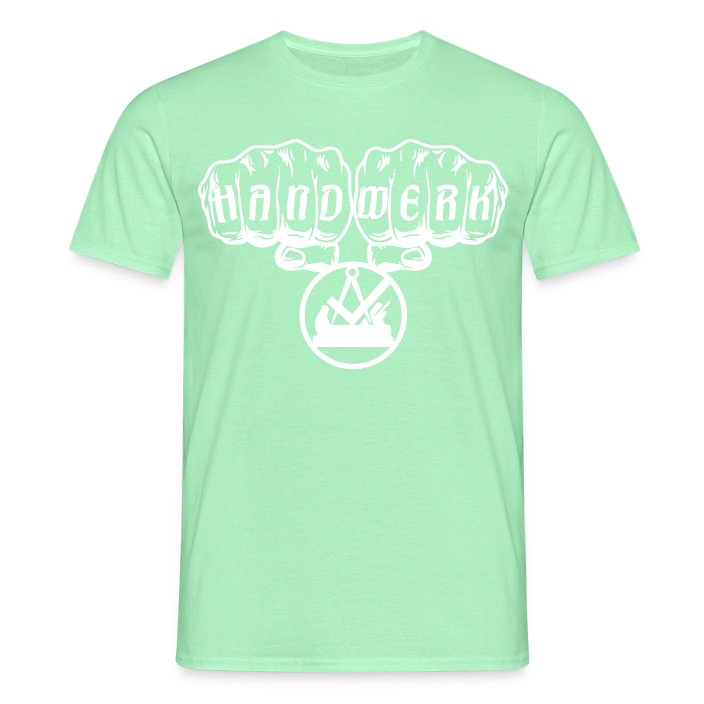 Unisex T-Shirt "Schreiner" Mintgrün Männer T-Shirt