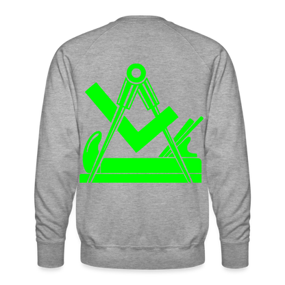 Unisex Premium Pullover "Schreiner" neongrün Männer Premium Pullover