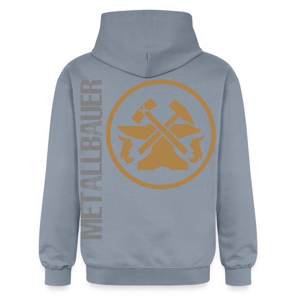 Gildan Unisex Softstyle® "Metallbauer" Blau Gildan Unisex Softstyle® Midweight Hoodie