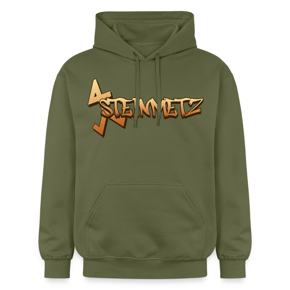 Gildan Unisex Softstyle® "Steinmetz" Militärgrün Gildan Unisex Softstyle® Midweight Hoodie