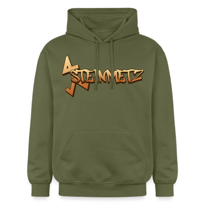 Gildan Unisex Softstyle® "Steinmetz" Militärgrün Gildan Unisex Softstyle® Midweight Hoodie