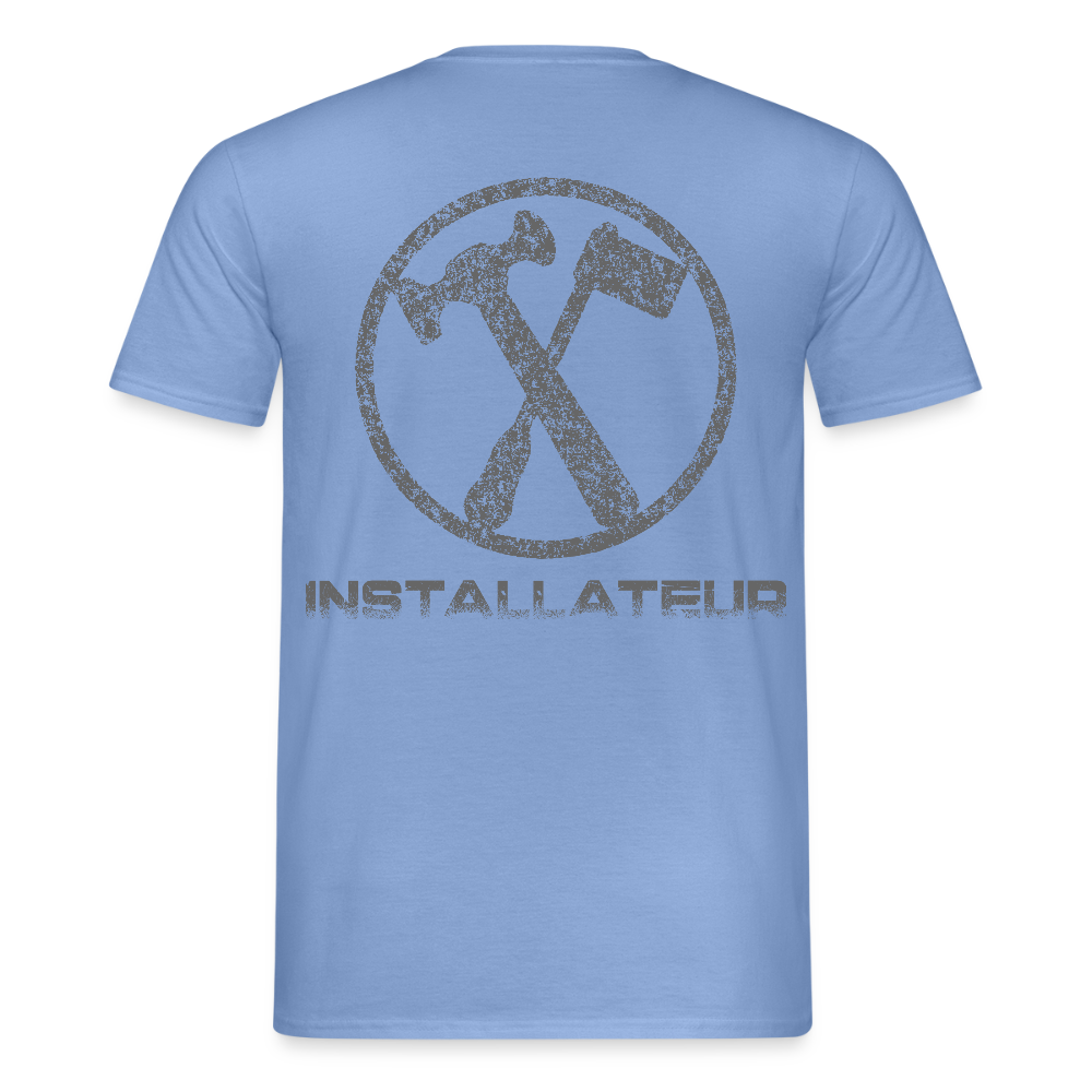 Unisex T-Shirt "Installateur" carolina blue Männer T-Shirt