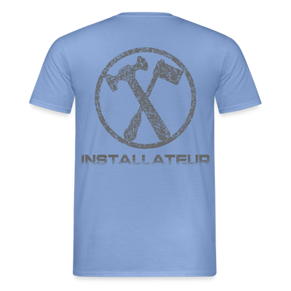 Unisex T-Shirt "Installateur" carolina blue Männer T-Shirt