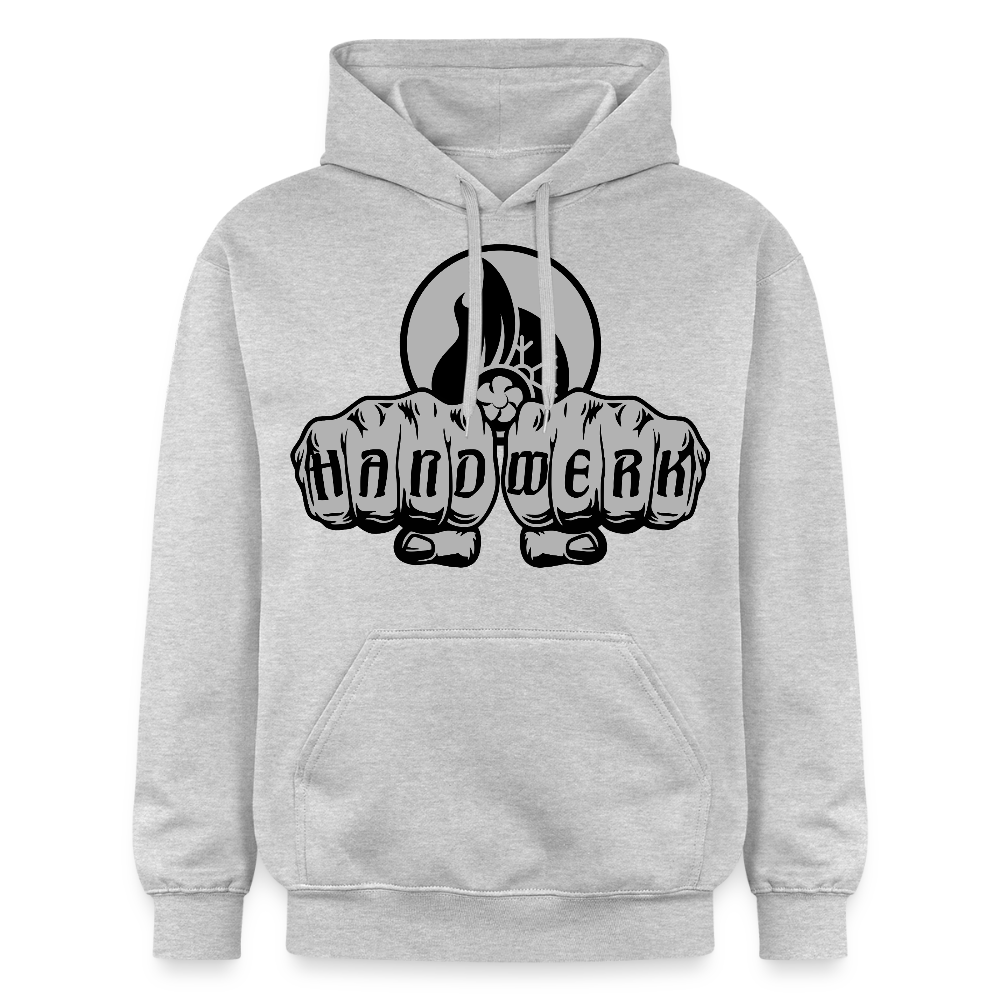 Gildan Unisex Softstyle® "Klimatechniker" Hellgrau meliert Gildan Unisex Softstyle® Midweight Hoodie