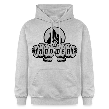 Gildan Unisex Softstyle® "Klimatechniker" Hellgrau meliert Gildan Unisex Softstyle® Midweight Hoodie