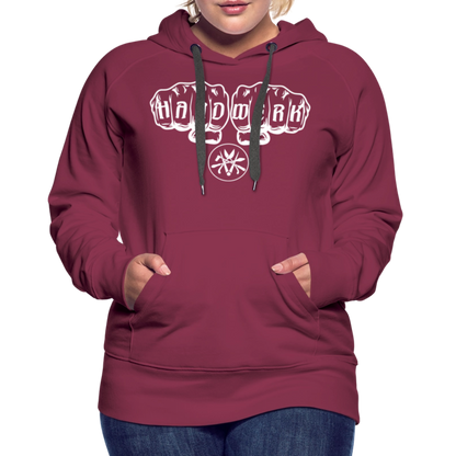 Frauen Premium Hoodie "Spengler" - Bordeaux