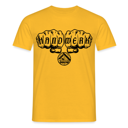 Unisex T-Shirt "Parkettleger" Gelb Männer T-Shirt